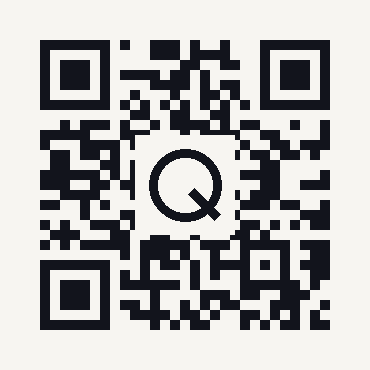 Beispiel-QR-Code, wie er auf einem Qardo-Kleidungsstück oder als selbst gedruckter Code aussieht